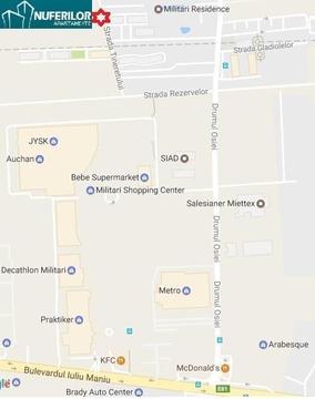 Militari, langa Auchan, Metro, str. Tineretului 31