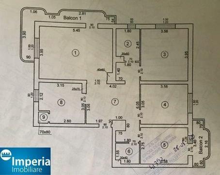 Apartament 4 camere - zona Arcu