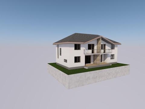 Casa Noua – Tip Duplex – P+E, Semifinisata