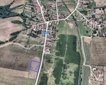 Teren intravilan - 2000mp (50x40) - Zona Industriala Vest - Rusciori