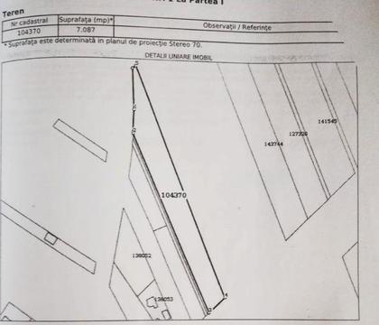 Teren intravilan Calea Feldioarei 7087m²