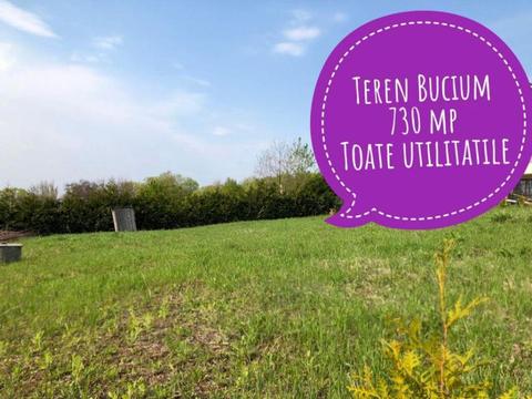 Teren Intravilan Bucium, 730mp, 41.990 Euro