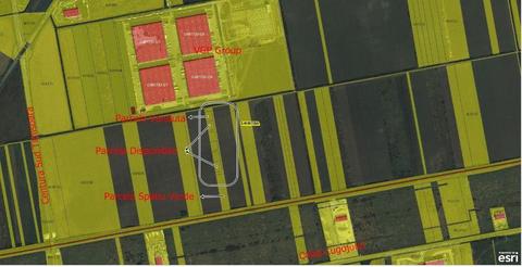 Vand parcele Teren industrial (hala, pavilioane etc)