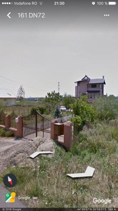 Vand teren  la 30 m de la strada principala