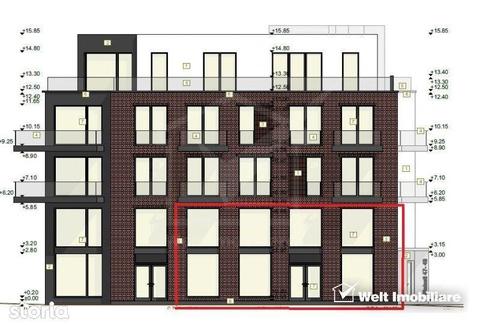 Inchiriere spatiu comercial 261mp open space, 2 intrari, zona NTT Data