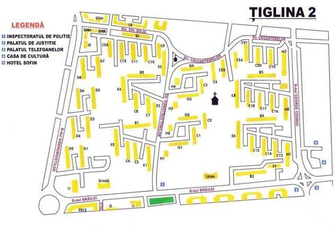 2 camere semidec, Tiglina2, 34000 euro