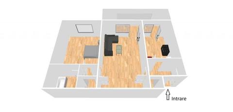 Apartament cu 2 camere, 50 m.p., 33.900euro