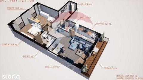 Apartament 3 Camere | Inedit | Comision 0%