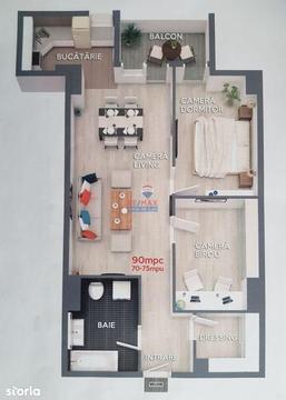 Apartament 3 camere 75mpu | Central | Direct Dezvoltator