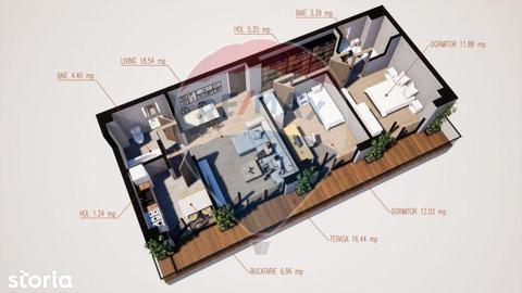 Apartament 3 camere + terasa | Fara comision | Oferta !!!
