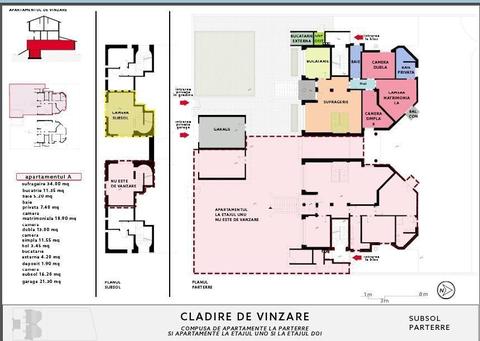Cladire de vanzare - 5 apartamente - Republicii Auchan