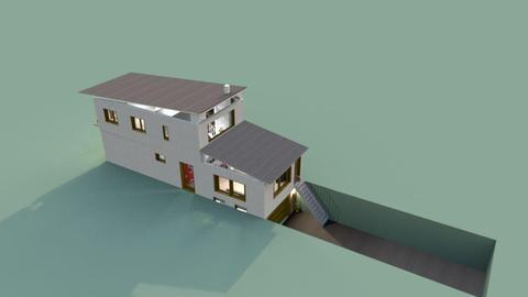 Casa noua Sag, individuala, asfalt,3niveluri:demisol/garaj+parter+etaj