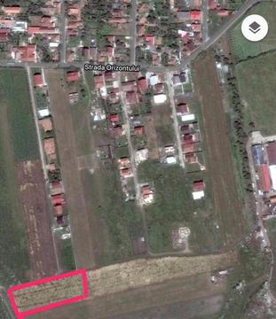 Vand teren intravilan in Bujac, langa cartier de Vile