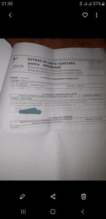 Vand teren intravilan Calea Severinului