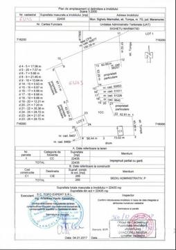 Teren + cladire de vanzare in _OMV Petrom