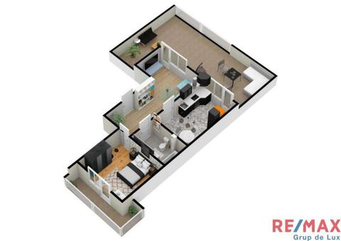 Apartament modern 2 camere | Terasă 46 mp | COMISION 0%