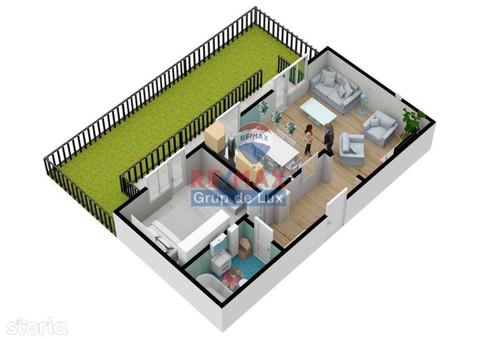 Apartament cu 2 camere | 51 mpu | Comision 0%