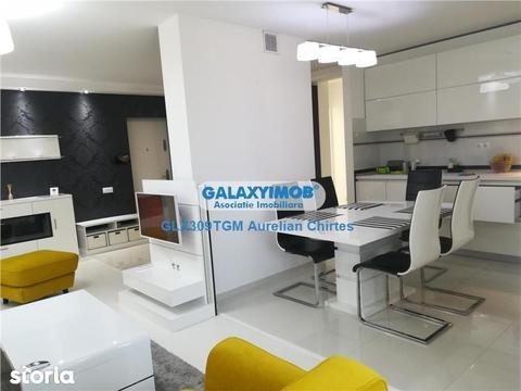 Inchiriez apartament cu 3 camere, complet mobilat si utilat, centru