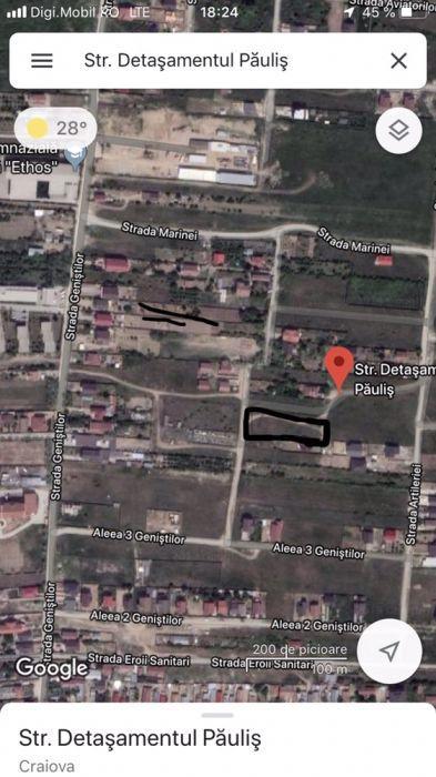 Teren Geniștilor ANL PARC 2058 mp intravilan
