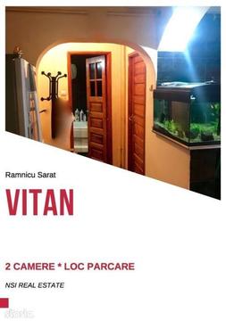 Vitan 2 camere * 2 balcoane ** Bloc reabilitat