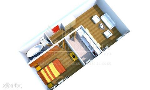 Apartament 2 camere Pacurari , 38 metri, etaj 1 Cod:129996