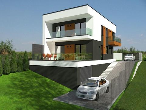 Proiect superb,design urban, o casa cu standarde inalte !