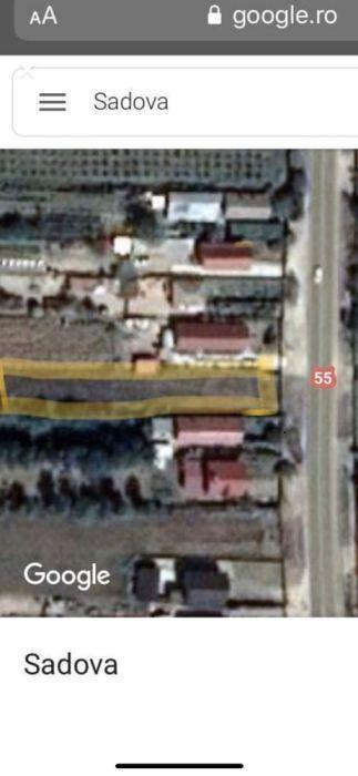 Teren intravilan Sadova 2200 m2