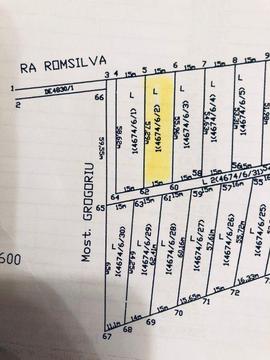 Teren extravilan Bucium, 1.5 km de la semafor