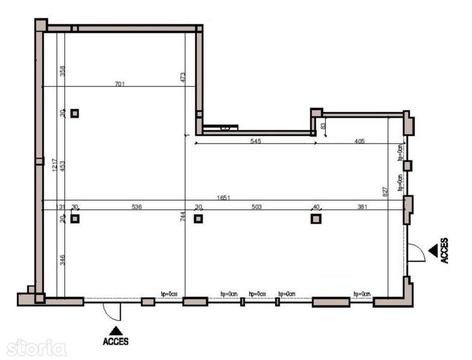 Spatiu comercial de inchiriat la Tineretului: 161 mp