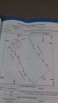 De vanzare teren 820mp/variante/accept si in rate