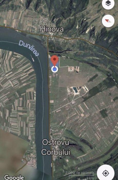 Teren, Ostrovul Corbului