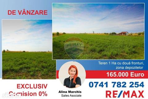 Teren , Magnoliei langa centura, cu acces la 2 strazi