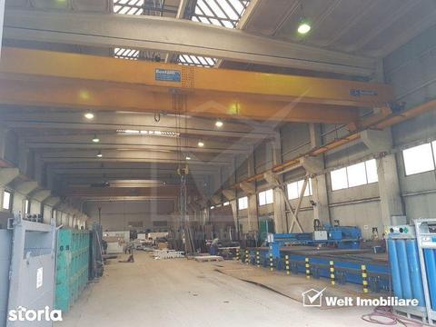 Teren industrial 5.000mp, hala 1750mp, si cladire de birouri, Blvd Mun