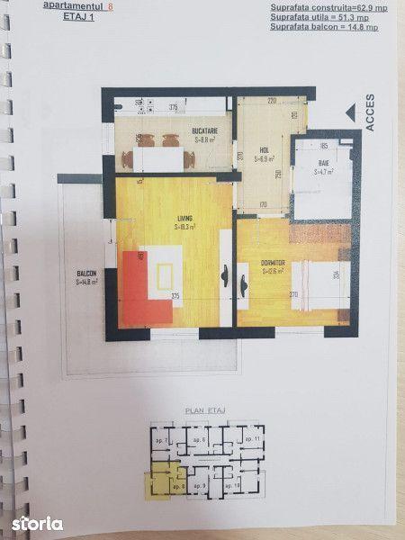 Apartament 2 camere LA CHEIE- Bragadiru- Bloc nou