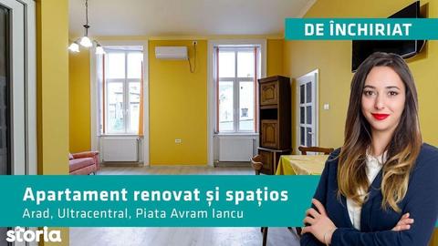 Apartament renovat, ultracentral. Piața Avram Iancu