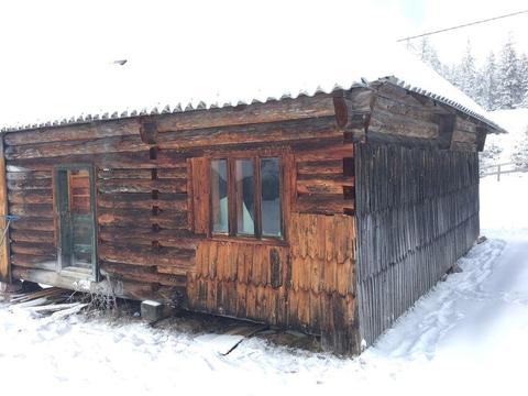 Casa lemn rotund in Scarisoara