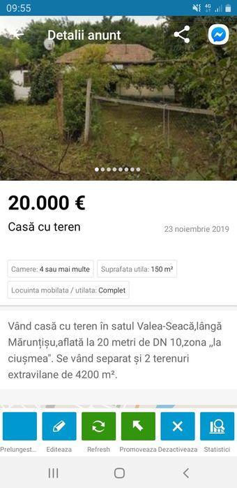 Casă cu teren la DN 10