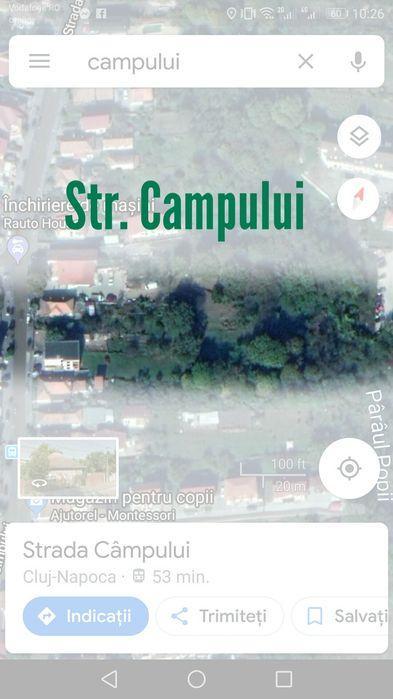 Teren 1230 mp Str. Campului