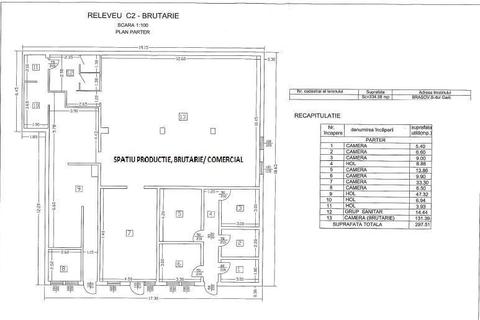 Spatiu Comercial/ productie depozit in zona Faget Gara # CERACTERRA