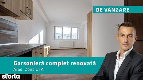 Garsonieră complet renovată, ideală pentru o investiție