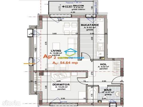 Apartament cu 2 camere decomandate in vila - alee privata