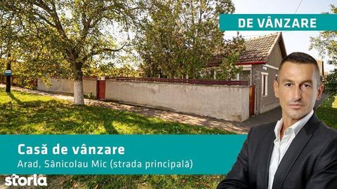 Casa 3 camere si gradină mare in Sanicolau Mic