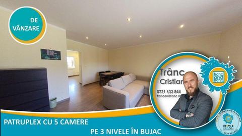 1/4 Patruplex cu 5 camere in Bujac