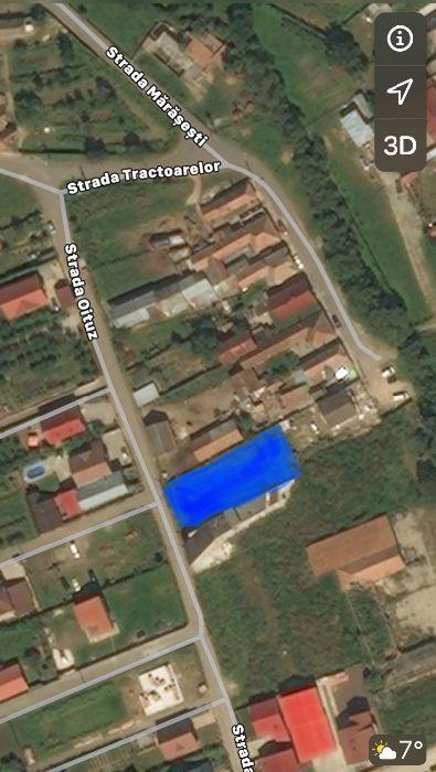 Vând teren in Sanpetru (zona rezidențiala) cu proiect construcție casa