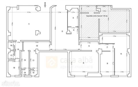 Centru - Hala Centrala, spatiu comercial amenajat