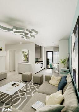 Hils Pallady-Apartament 3 camere 61.37 mpu, 50m-METROU Saligny