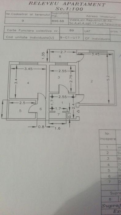 Vand sau schimb ap 2 cam decomandat