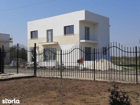 Casa model Mediteranian 4 camere P+1 terasa beci incalzire pardoseala