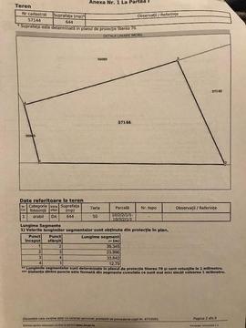 Teren intravilan de vanzare 644mp