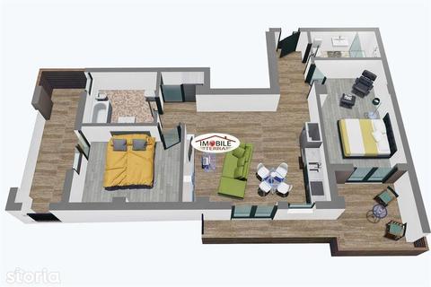 Apartament 3 camere, Tip 2, Penthouse, Balanta Residence Sibiu